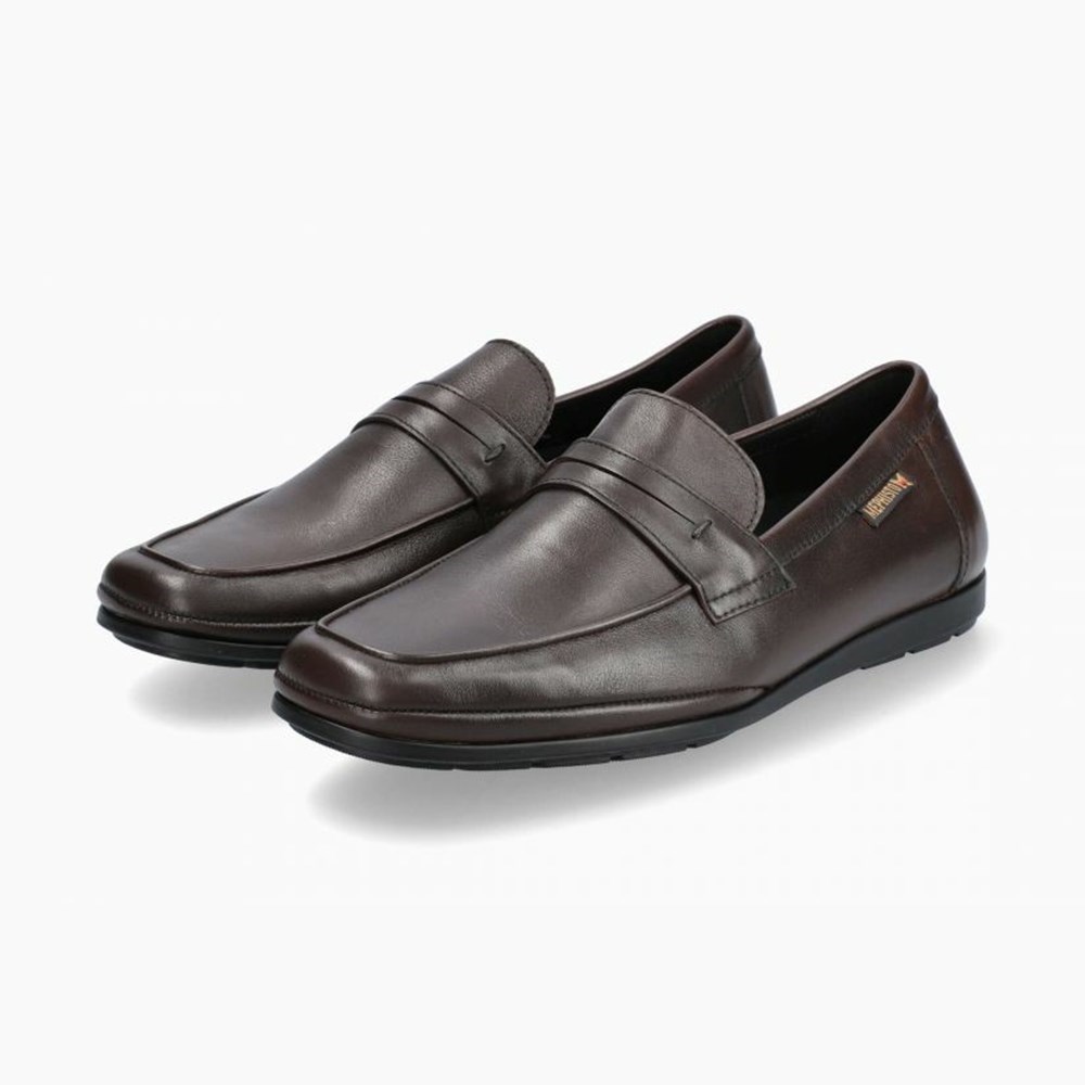 Mephisto Alexis N Slip On Herre Brune | TBVP-40617