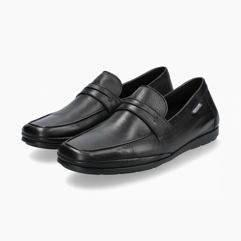 Mephisto Alexis N Slip On Herre Svarte | GIMF-21634