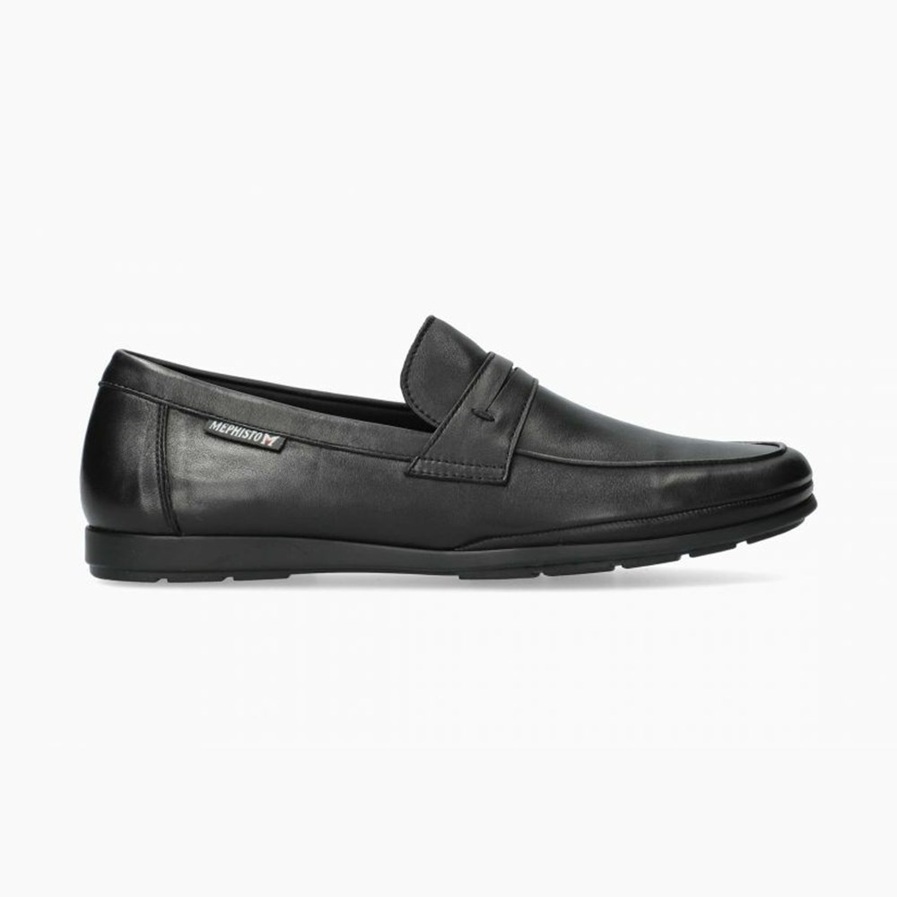 Mephisto Alexis N Slip On Herre Svarte | GIMF-21634