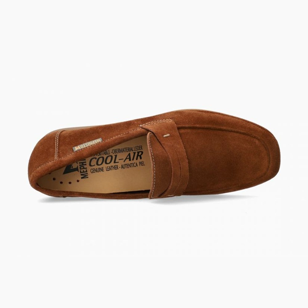 Mephisto Alexis Slip On Herre Brune | ENTO-24836