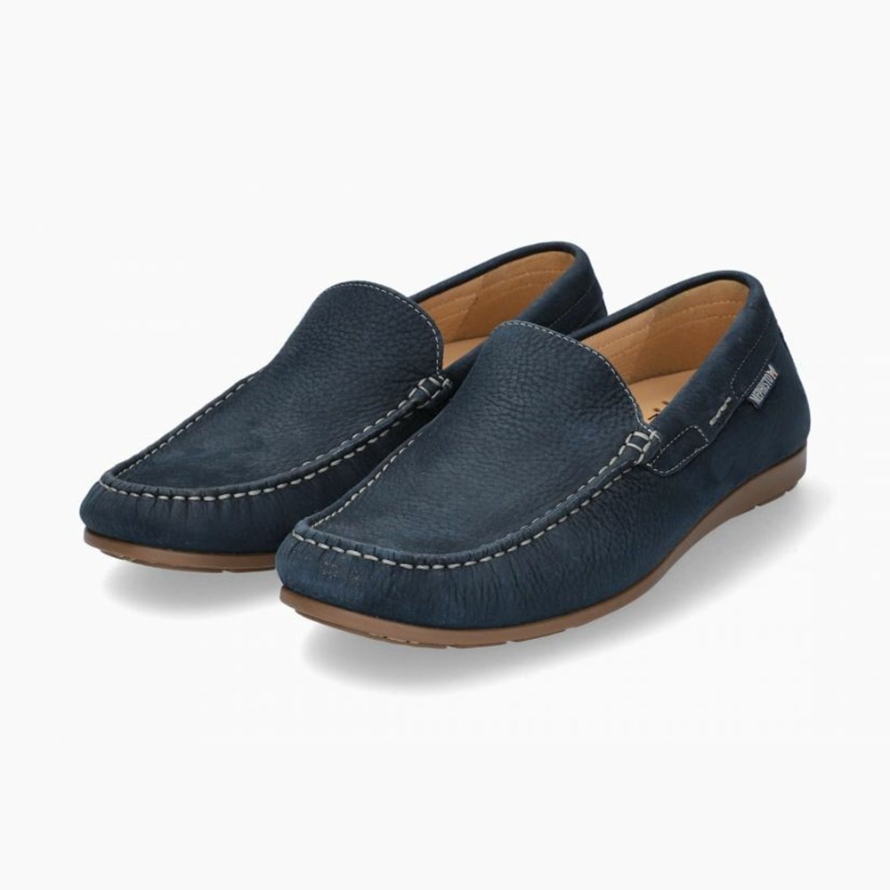 Mephisto Algoras Slip On Herre Marineblå | GVYJ-19520