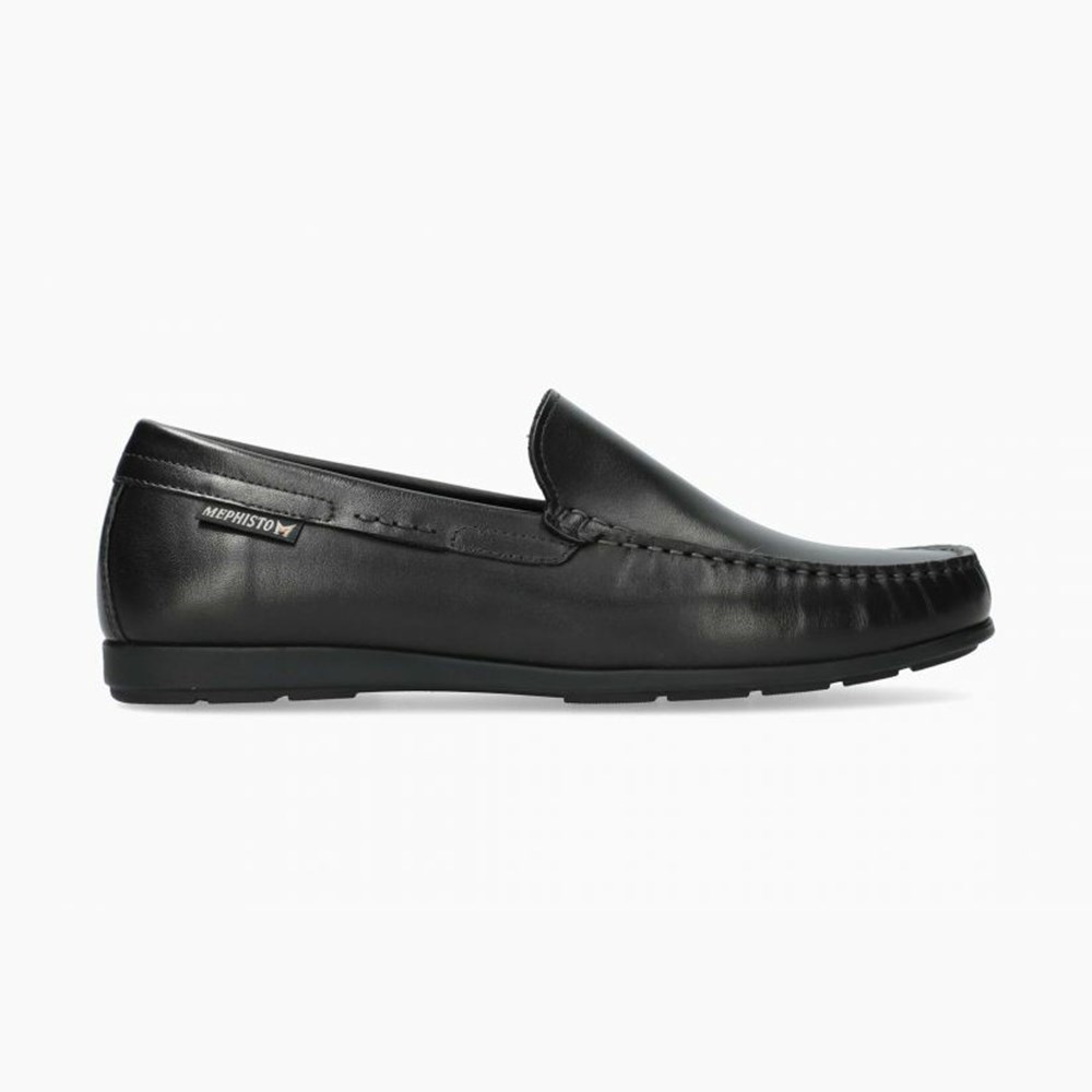 Mephisto Algoras Slip On Herre Svarte | TRPK-64372