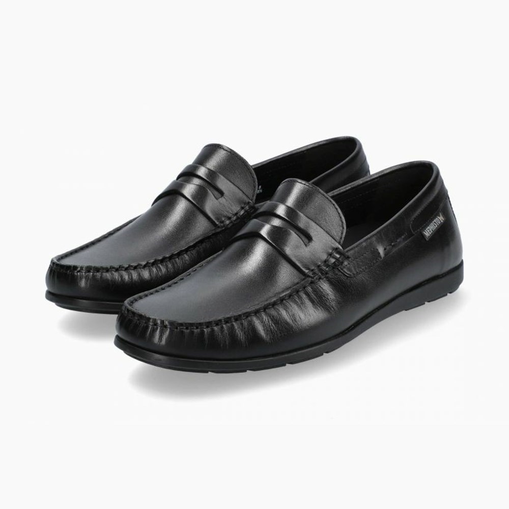 Mephisto Alyon Slip On Herre Svarte | XNKJ-59172