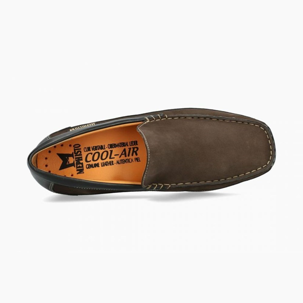 Mephisto Baduard Slip On Herre Brune | LMPI-69452