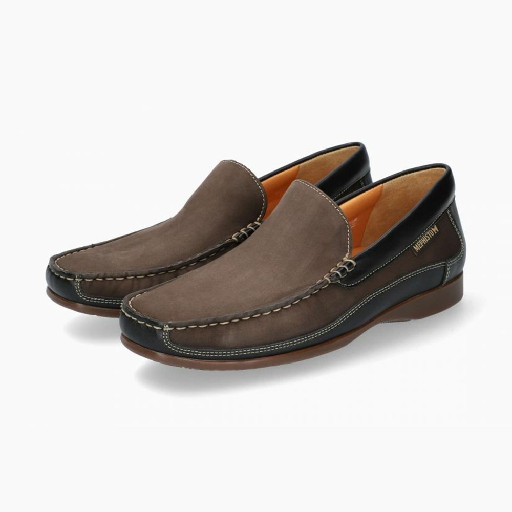 Mephisto Baduard Slip On Herre Brune | LMPI-69452