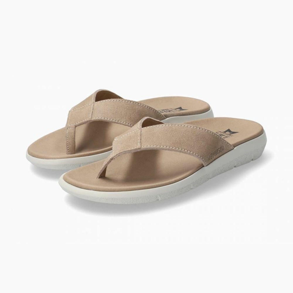 Mephisto Charly Sandaler Herre Beige | BZXM-58312