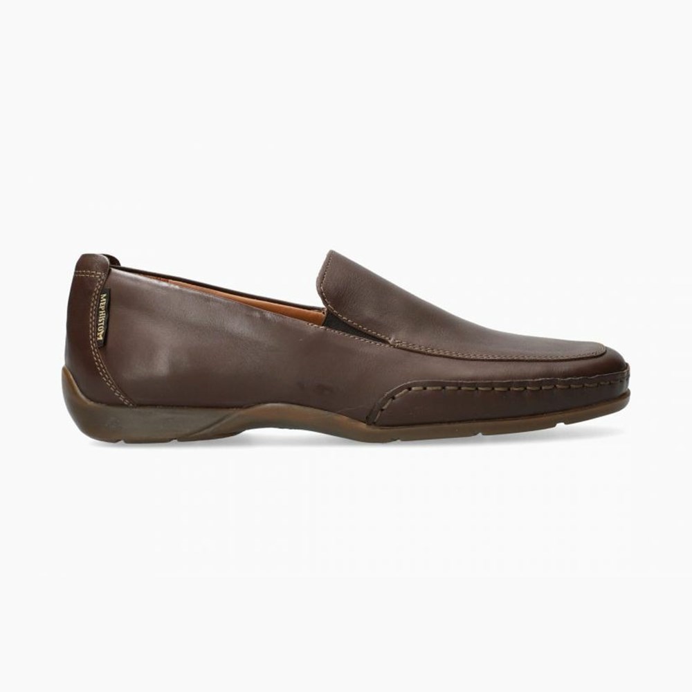 Mephisto Edlef Slip On Herre Brune | LMKR-52643