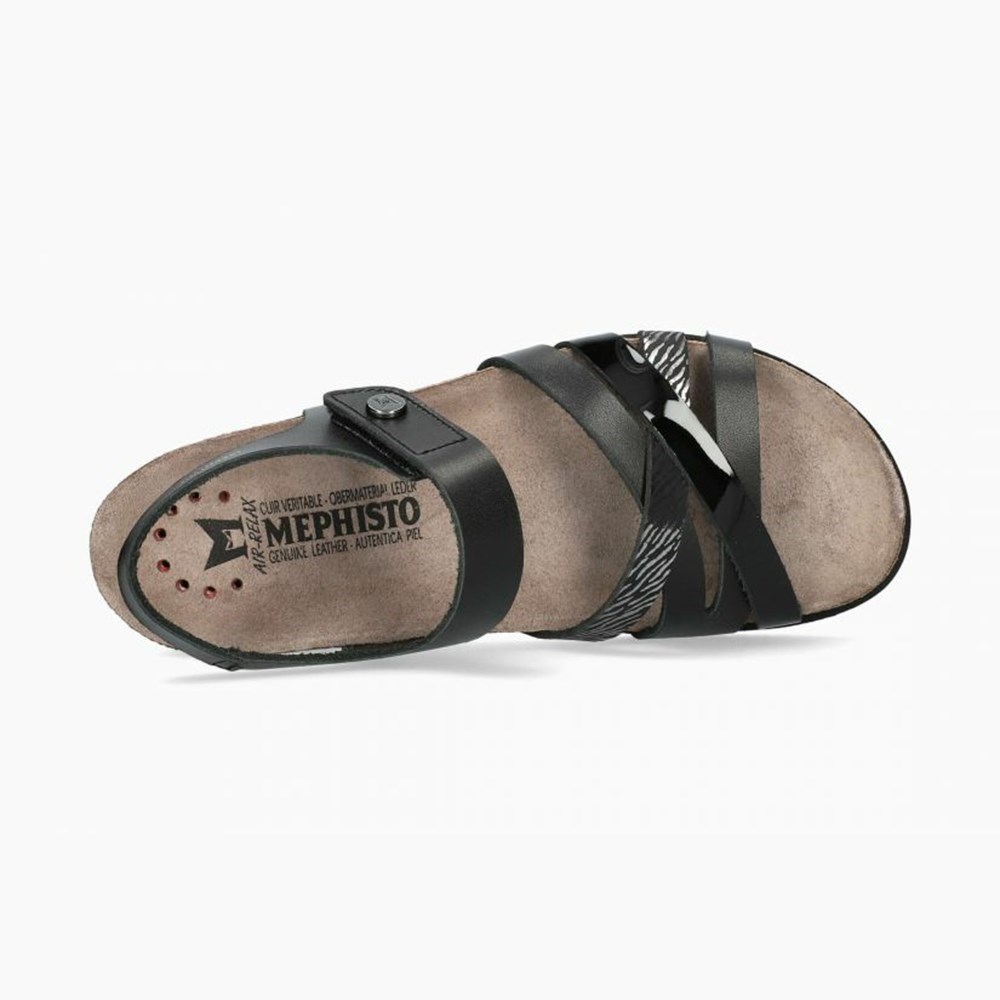 Mephisto Halinka Sandaler Dame Svarte | NQEB-10347