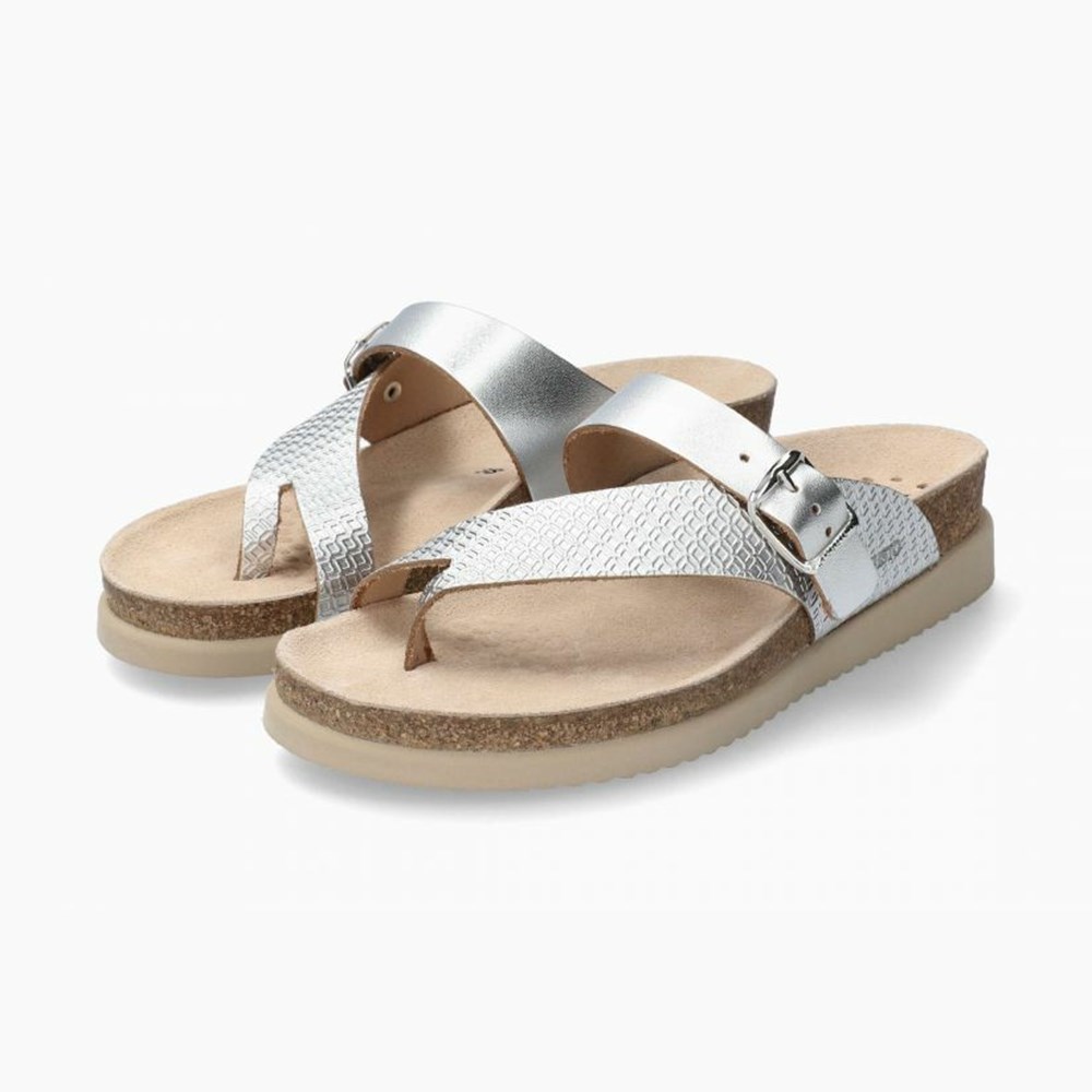 Mephisto Helen Mix Sandaler Dame Sliver | AFWO-46895