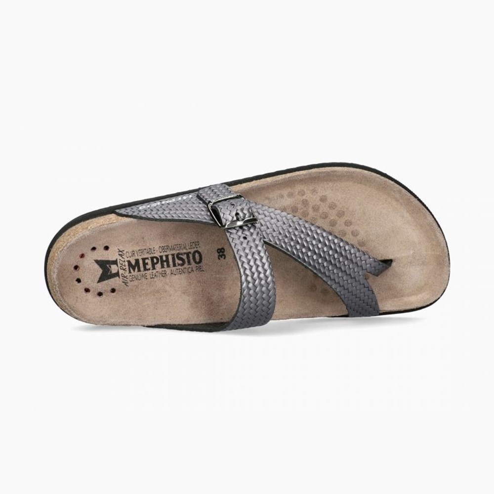 Mephisto Helen Plus Sandaler Dame Grå | QXVB-96801