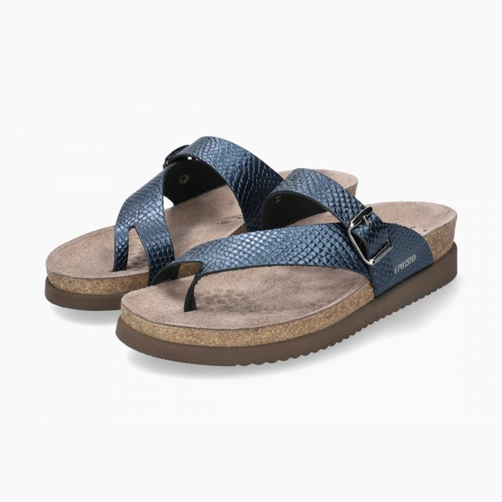 Mephisto Helen Sandaler Dame Marineblå | SIUD-67240