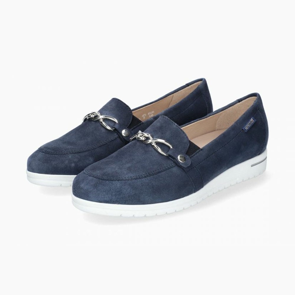 Mephisto Juliana Slip On Dame Blå | TCSM-47263