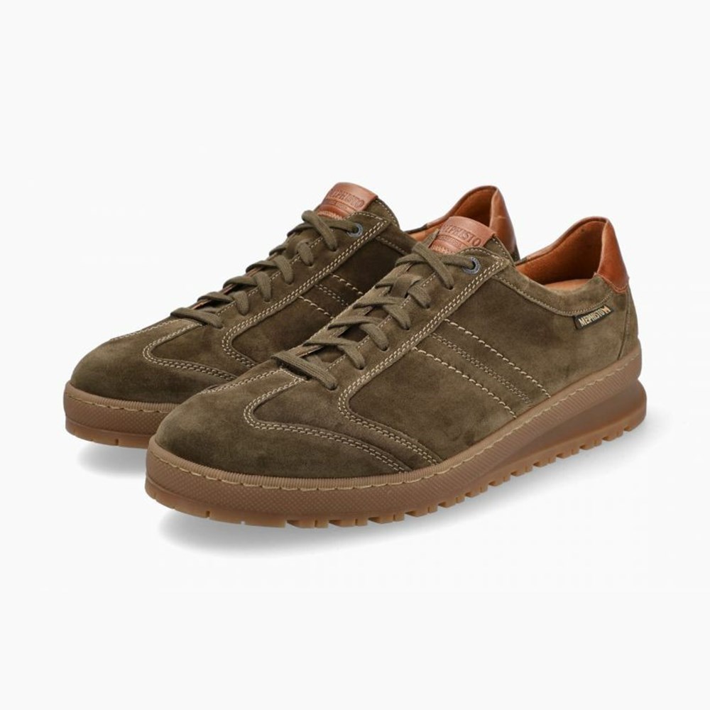 Mephisto Jumper Joggesko Herre Olivengrønne | TXSC-79125