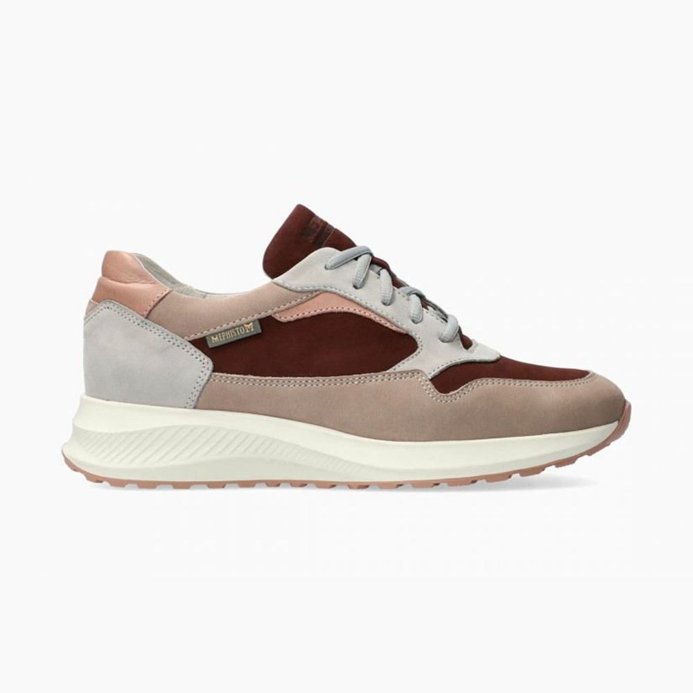 Mephisto Karin Joggesko Dame White/Brown | YPAR-56278