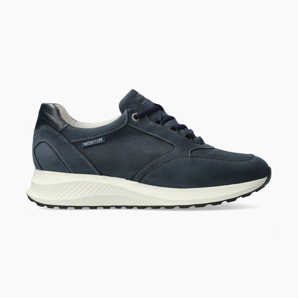 Mephisto Kelia Joggesko Dame Marineblå | TFXZ-65893