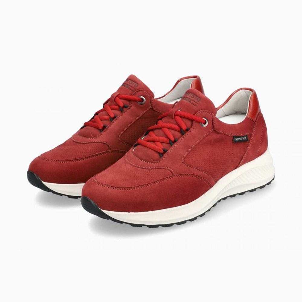 Mephisto Kelia Joggesko Dame Rød | NGAE-57962