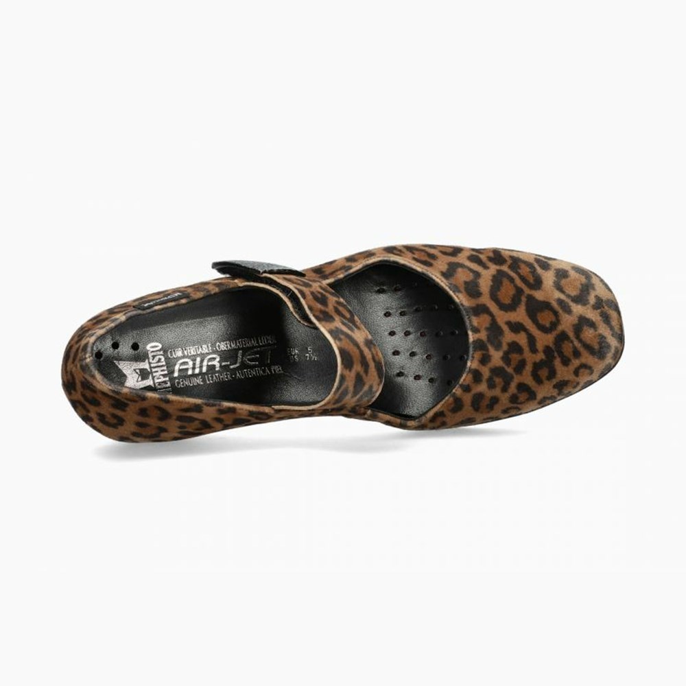 Mephisto Kimona Ballerinasko Dame Leopard | OXKB-14673