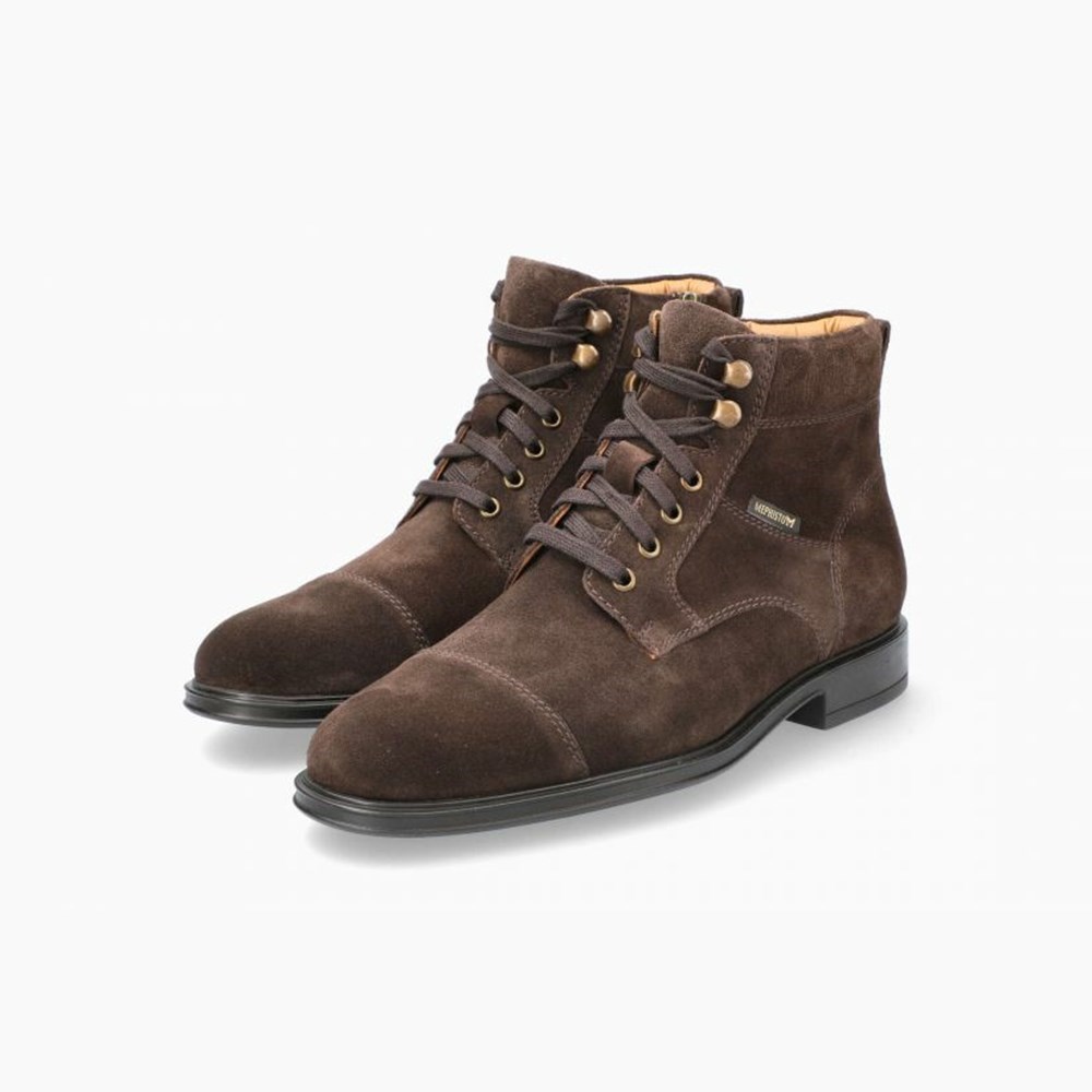 Mephisto Kolby Ankelstøvletter Herre Brune | CUSV-80153