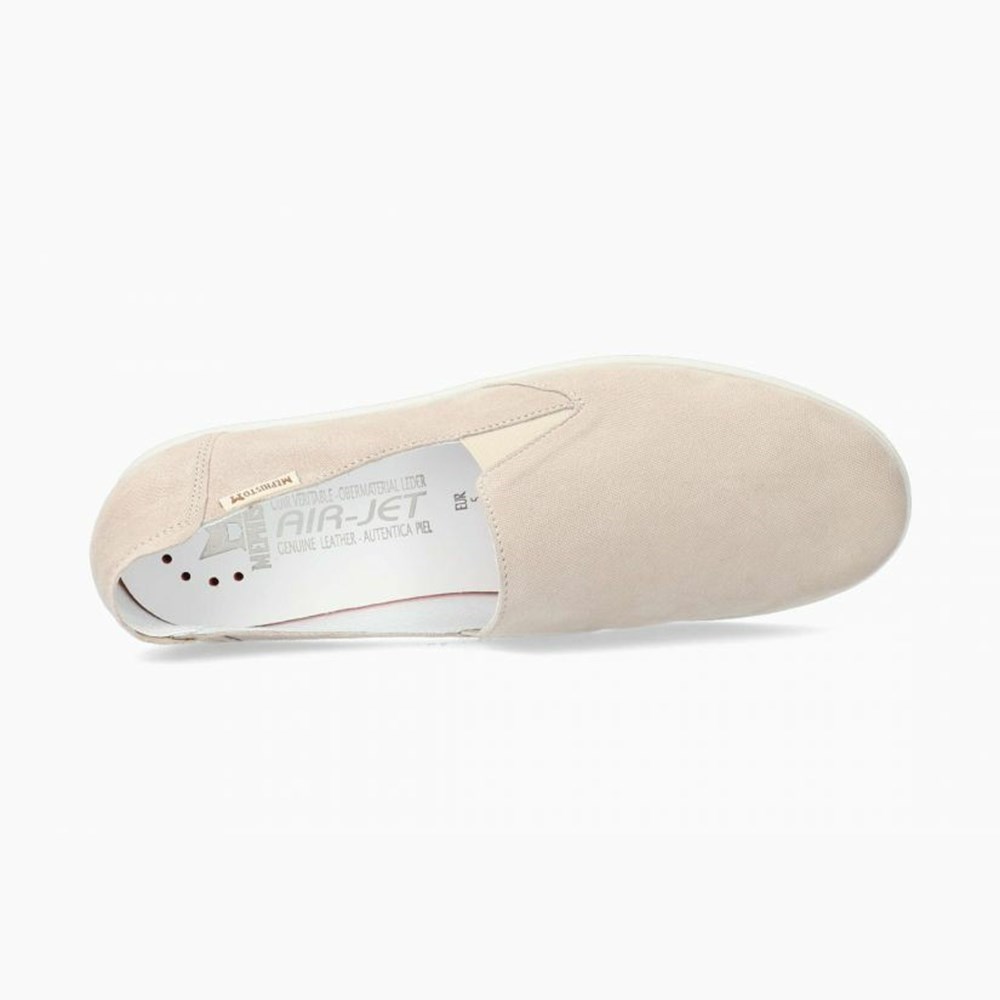 Mephisto Korie Slip On Dame Beige | CTQR-98543