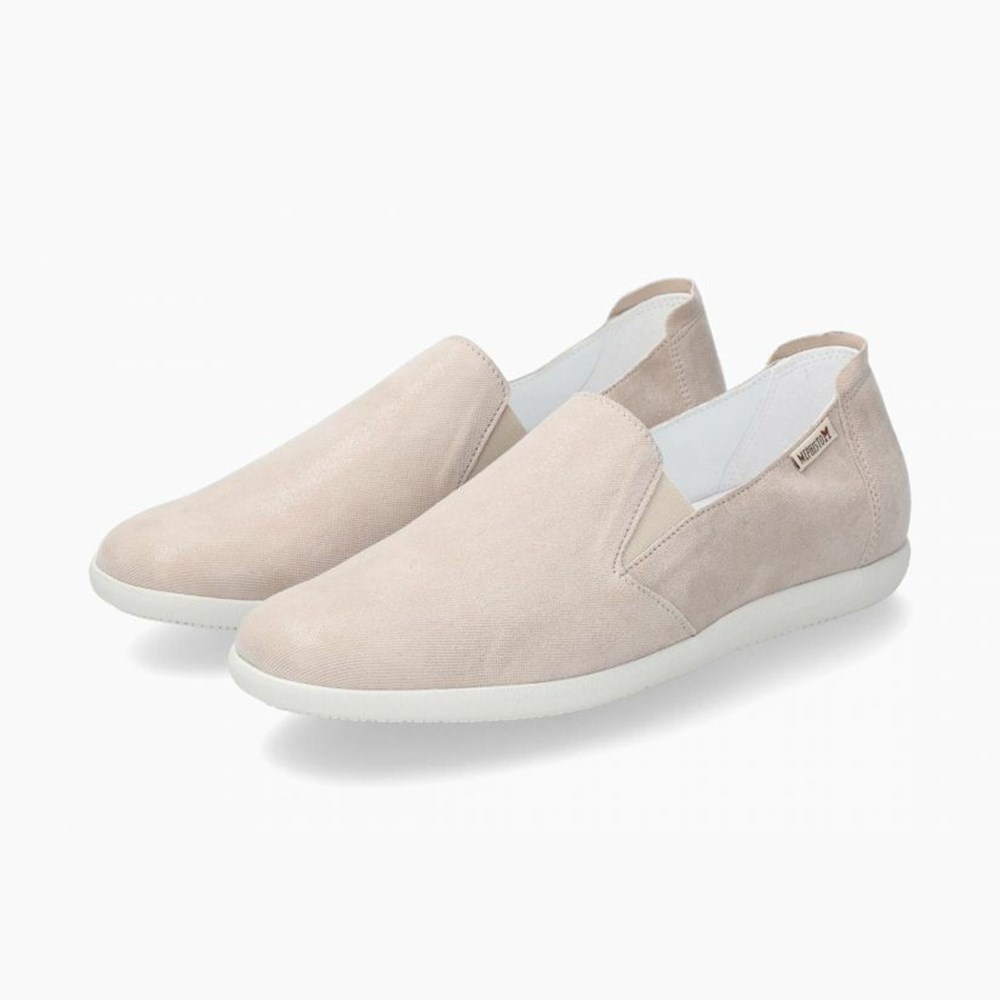 Mephisto Korie Slip On Dame Beige | CTQR-98543