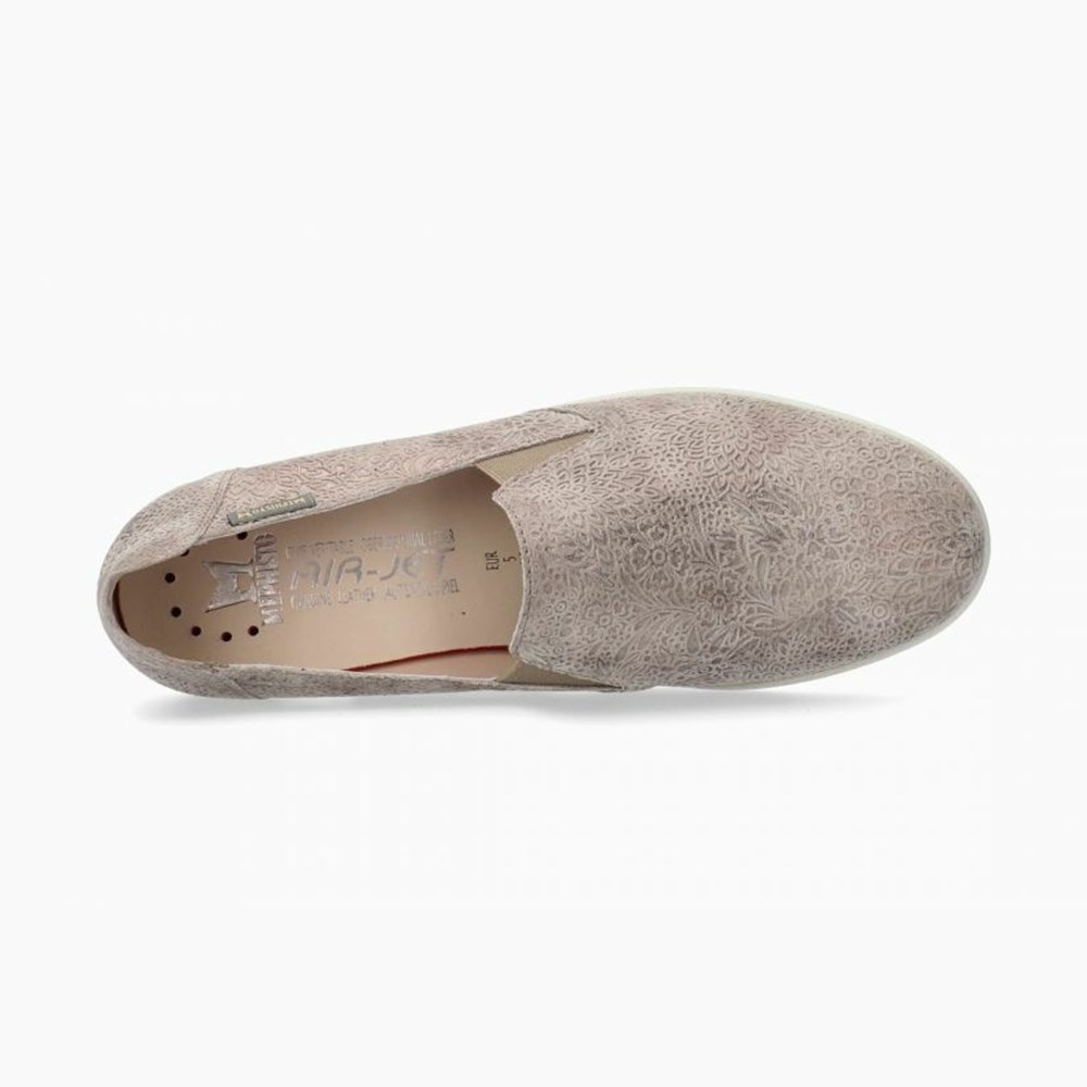 Mephisto Korie Slip On Dame Beige | TFYQ-18659