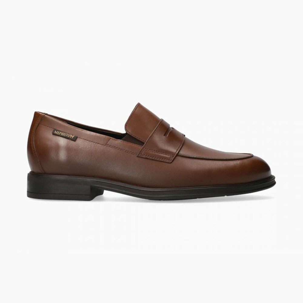 Mephisto Kurtis Slip On Herre Brune | CRND-79820