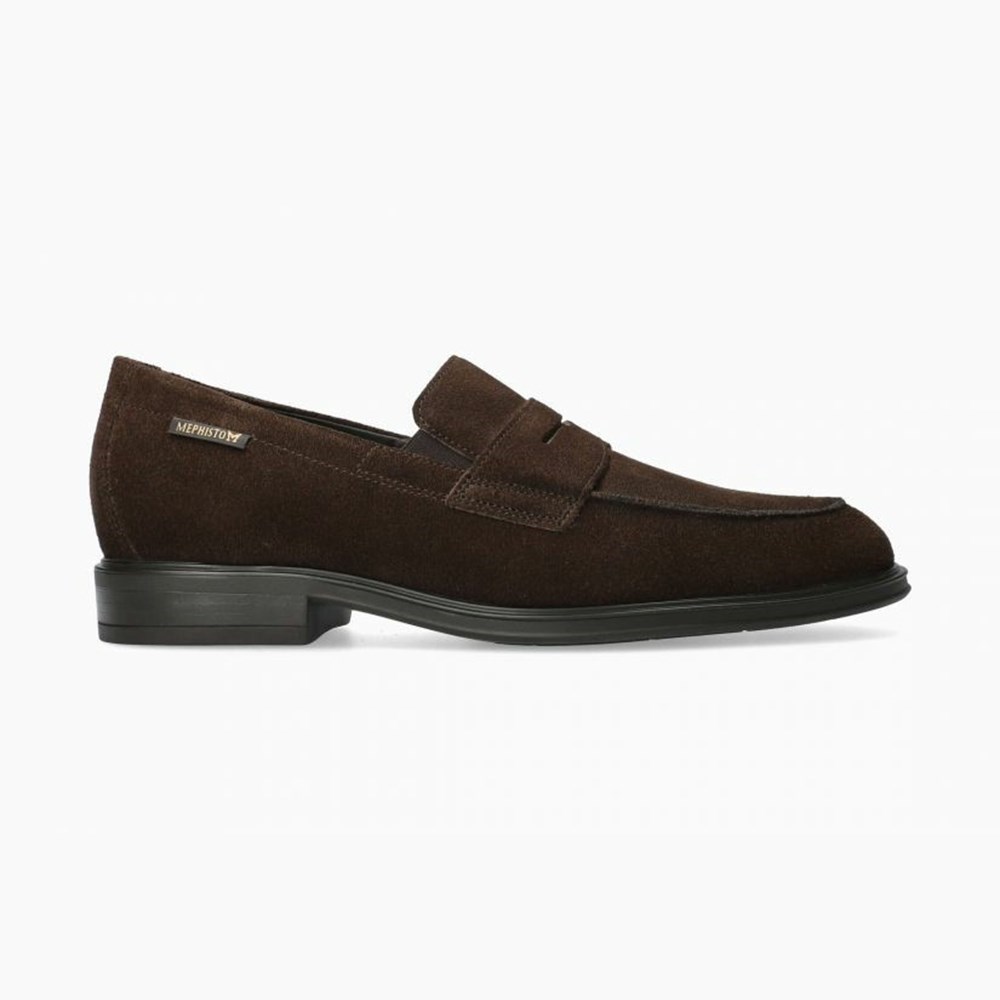 Mephisto Kurtis Slip On Herre Brune | OYIU-96240