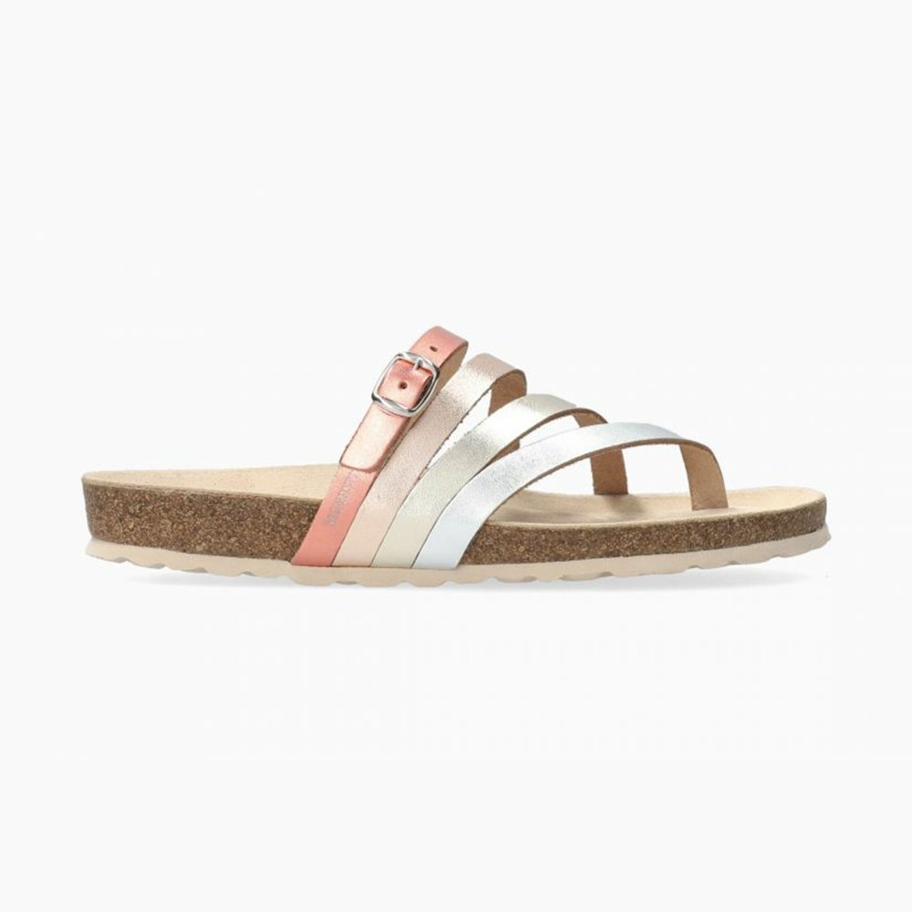 Mephisto Natty Sandaler Dame Sliver/Pink | AITS-25163