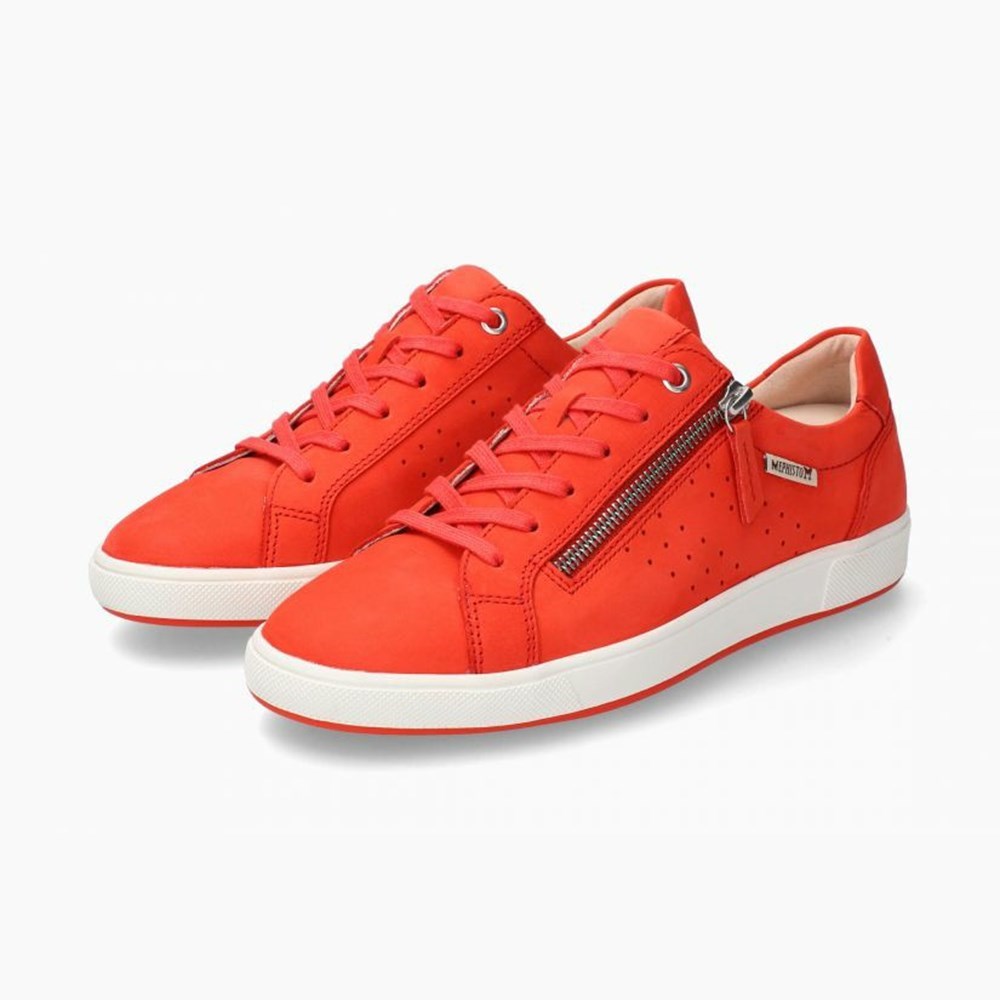 Mephisto Nikita Joggesko Dame Oransje | APKN-86543