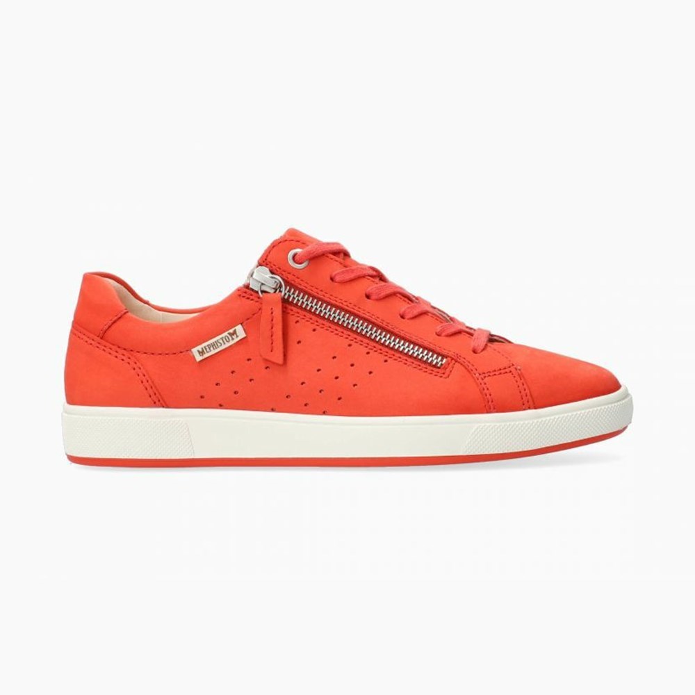 Mephisto Nikita Joggesko Dame Oransje | APKN-86543