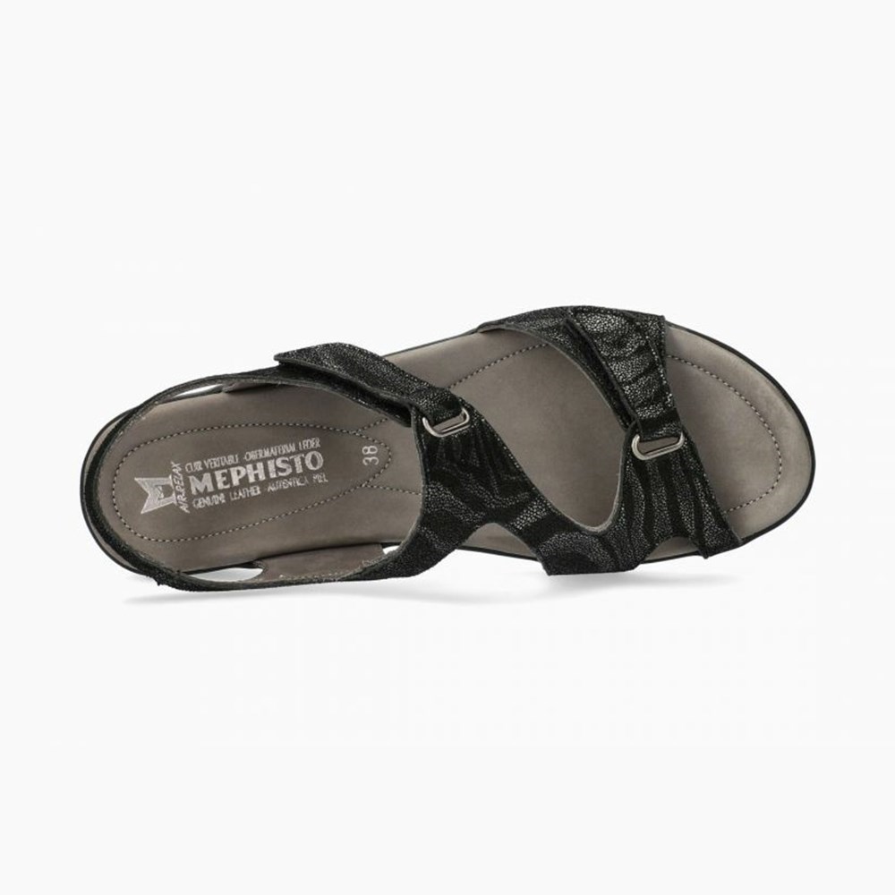 Mephisto Paris Sandaler Dame Svarte | ABOE-38410