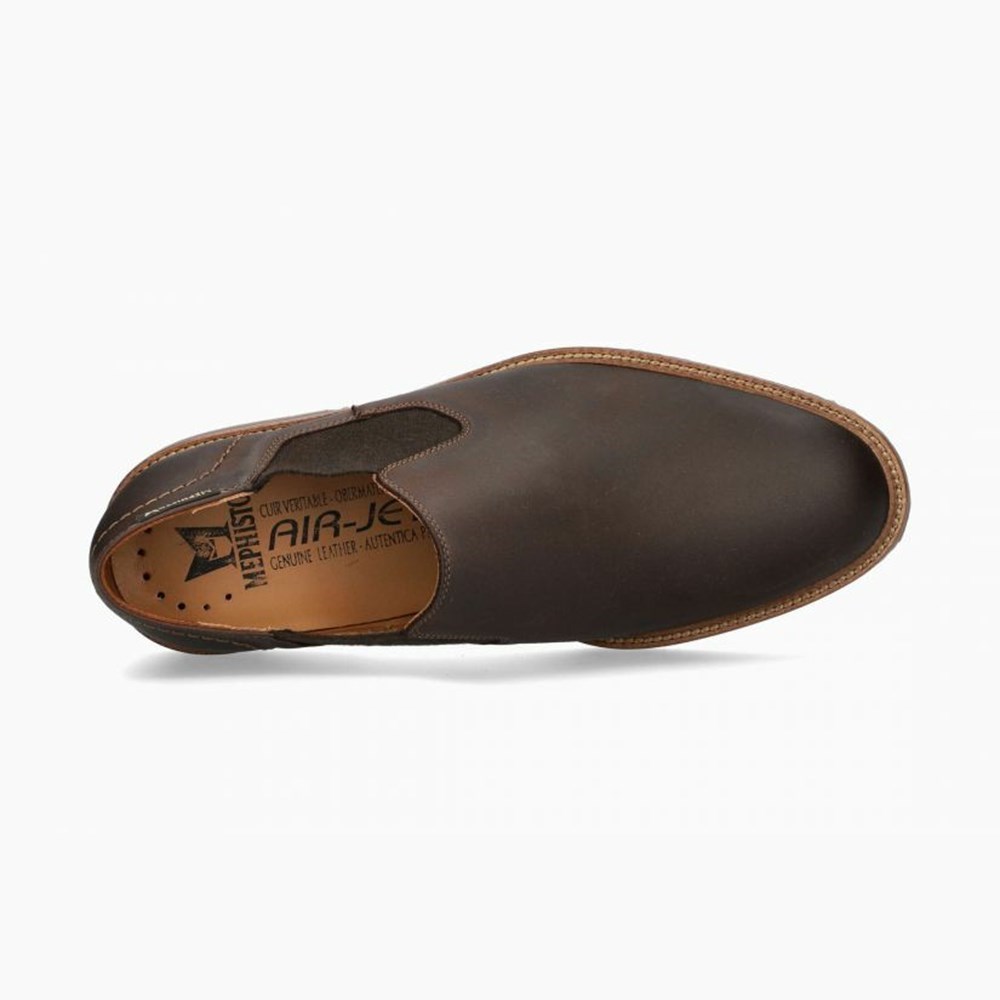 Mephisto Patrizio Slip On Herre Brune | ZTLV-85032