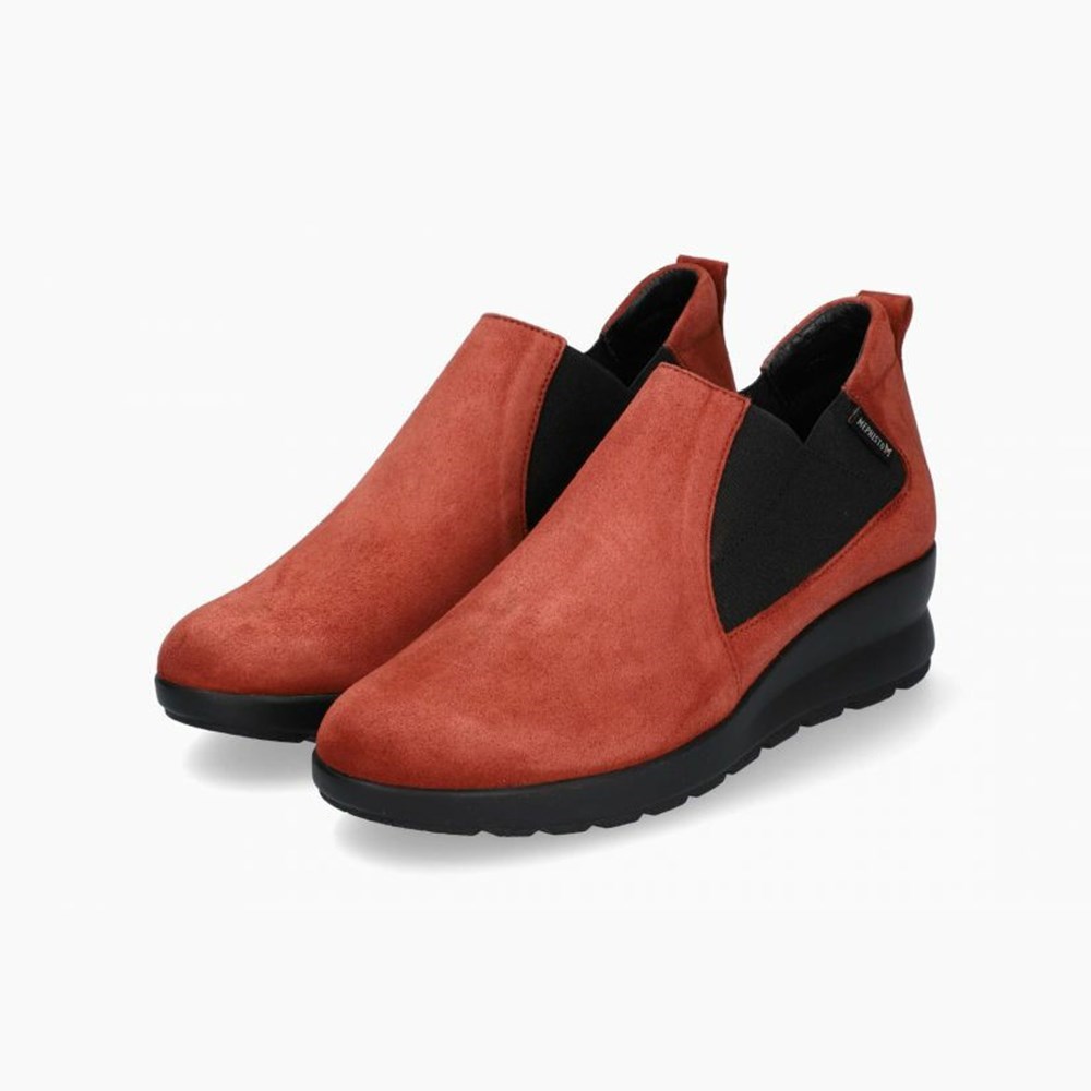 Mephisto Pavlova Slip On Dame Oransje | KBDL-53420