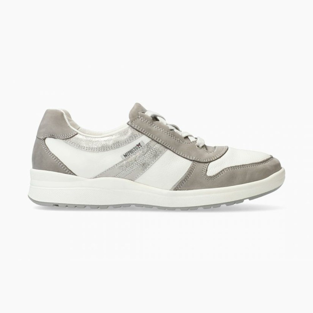 Mephisto Ruby Joggesko Dame Grey/White | MOHF-98705