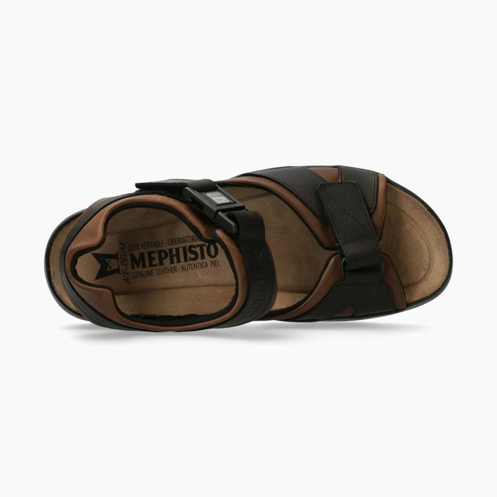 Mephisto Shark Fit Sandaler Herre Brune | NDLA-92810