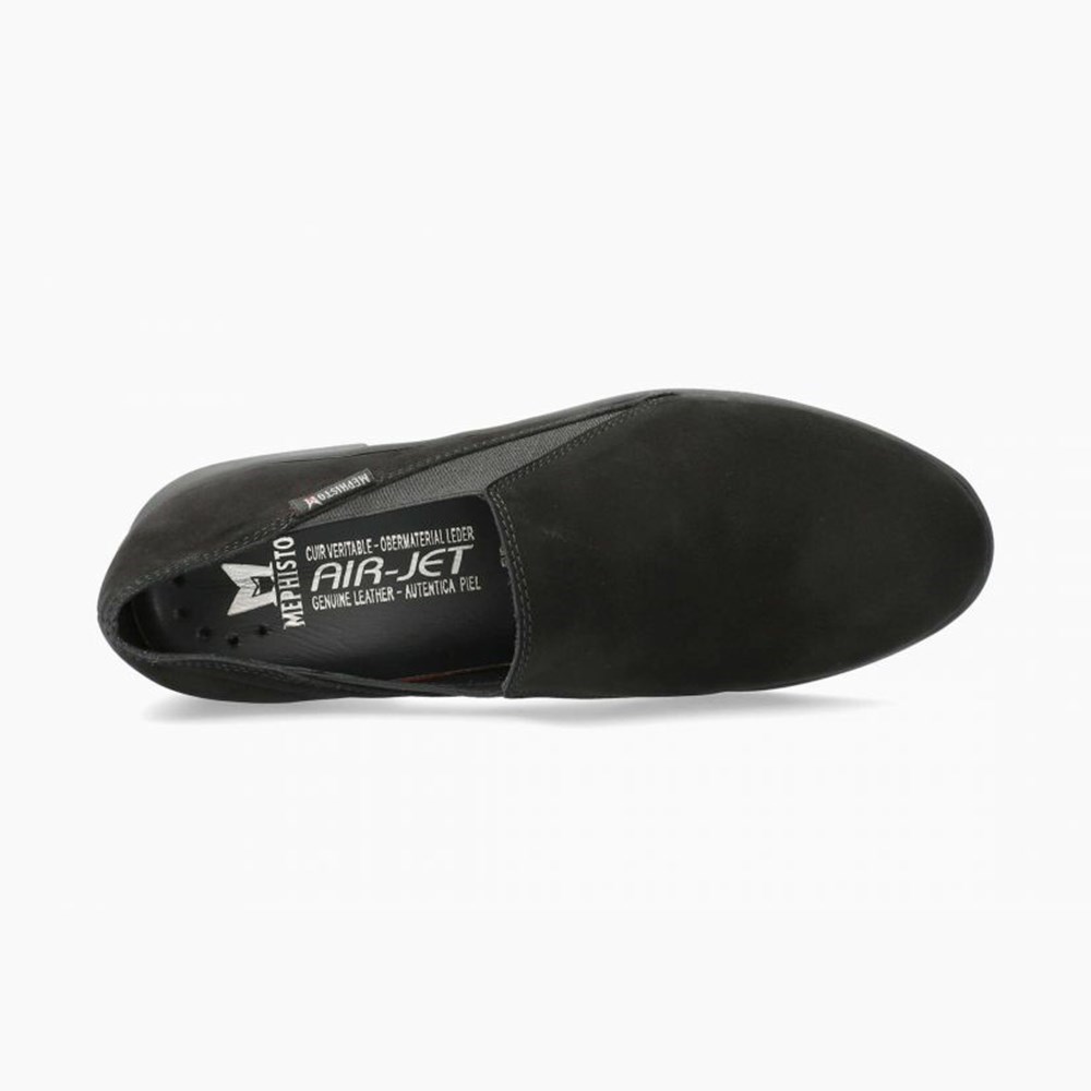 Mephisto Sirina Slip On Dame Svarte | SJQE-91274