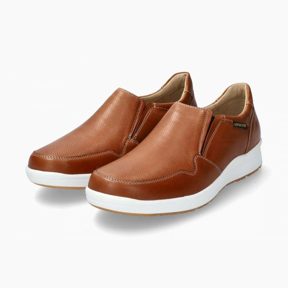 Mephisto Valter Slip On Herre Oransje | IPVX-78953