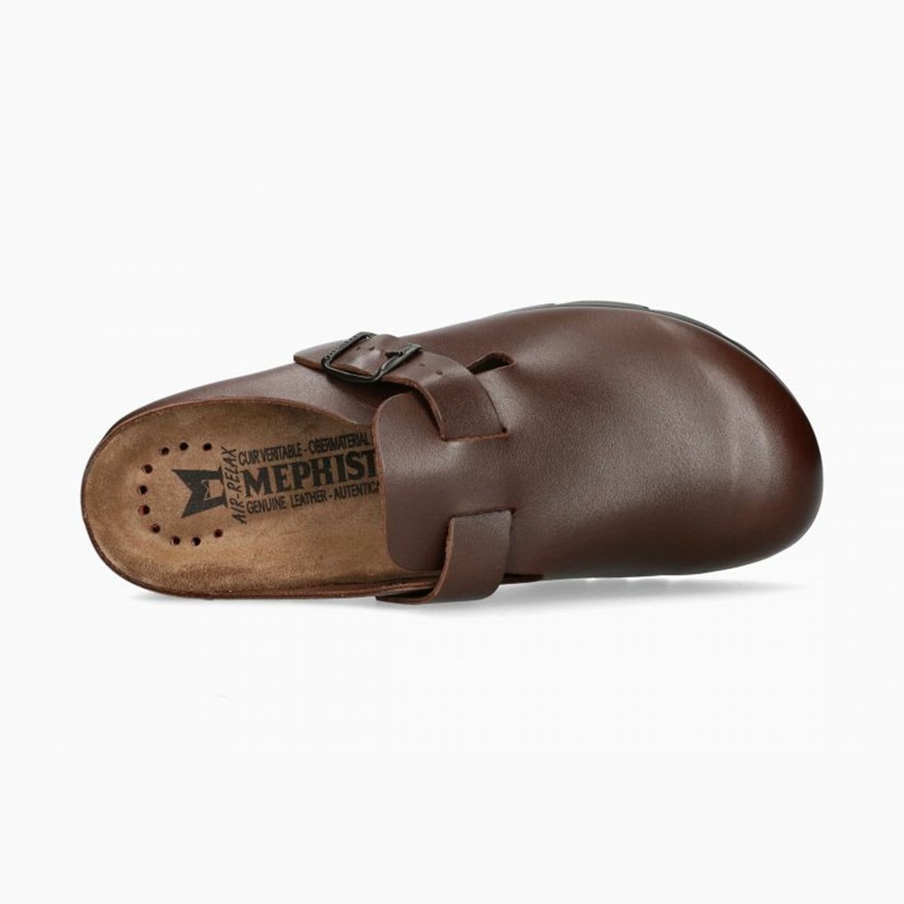 Mephisto Zaverio Fit Sandaler Herre Brune | XPDT-51042