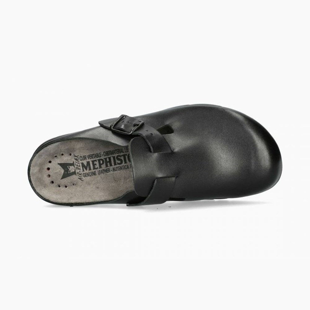 Mephisto Zaverio Fit Sandaler Herre Svarte | FUBA-57429