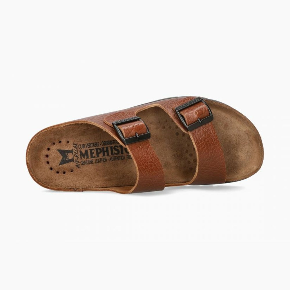 Mephisto Zonder Sandaler Herre Brune | QFBT-10534