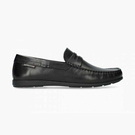 Mephisto Alyon Slip On Herre Svarte | XNKJ-59172