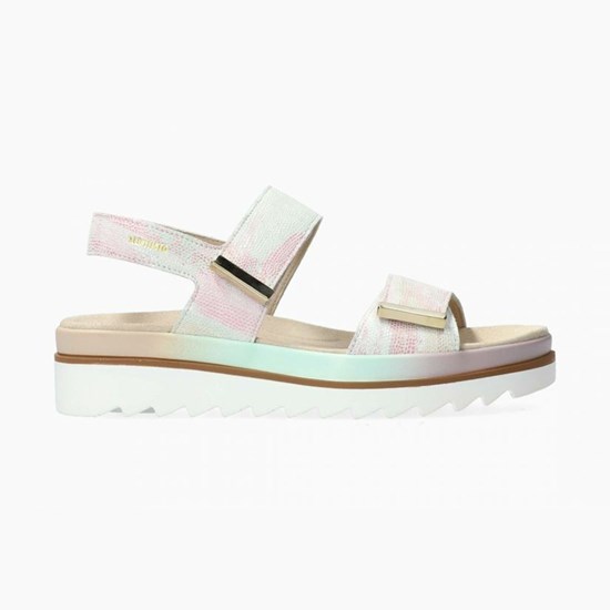 Mephisto Dominica Sandaler Dame White/Pink | UFZA-15986