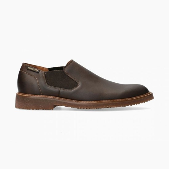 Mephisto Patrizio Slip On Herre Brune | ZTLV-85032